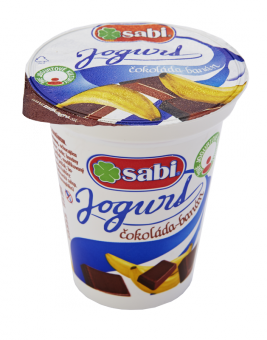 Jogurt čokoláda-banán