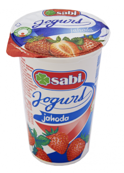 Jogurt jahoda veľký