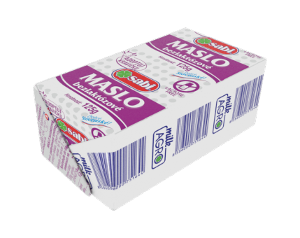 Maslo bezlaktózové