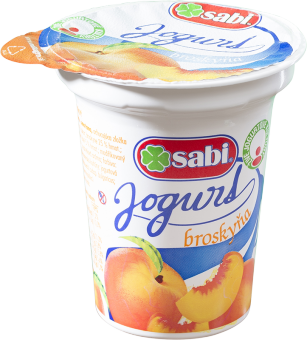 Jogurt broskyňa