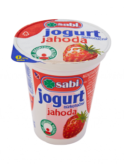 Jogurt nízkotučný jahoda