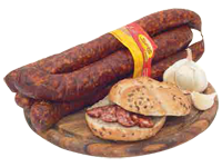 Sviatočná klobása 4 kusová, 100 g