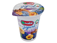 Jogurt slivka so škoricou